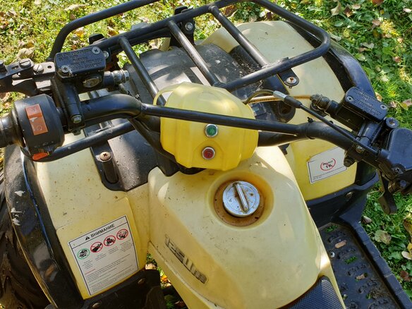 2013 Irbis ATV 125U, жёлтый, 55000 рублей - вид 3