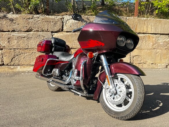 2000 Harley-Davidson Road Glide, красный, 650000 рублей