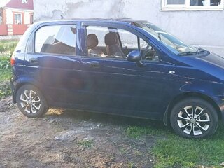 2005 Daewoo Matiz I Рестайлинг, синий, 280000 рублей, вид 4