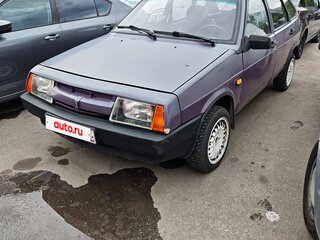1993 Lada (ВАЗ) 2109, пурпурный, 105000 рублей, вид 2