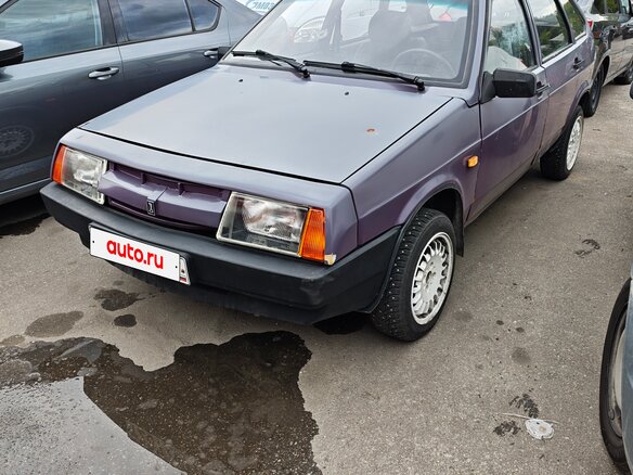 1993 Lada (ВАЗ) 2109, пурпурный, 105000 рублей - вид 1