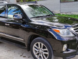 2014 Lexus LX 570 III Рестайлинг, чёрный, 5150000 рублей, вид 3