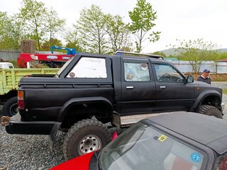 1991 Toyota Hilux V, чёрный, 1250000 рублей, вид 5