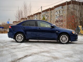 2012 Mitsubishi Lancer X Рестайлинг, синий, 900000 рублей, вид 2