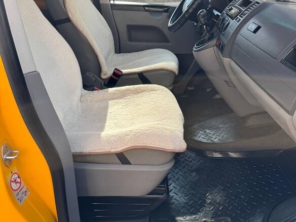2008 Volkswagen Transporter, жёлтый, 1450000 рублей - вид 11