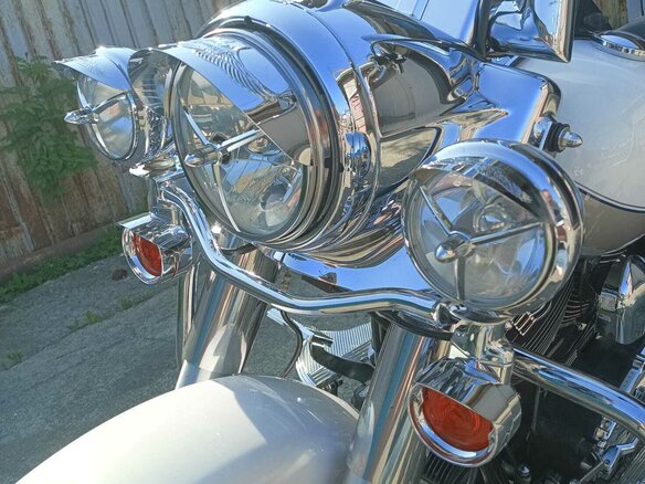 2008 Harley-Davidson Road King, белый, 1100000 рублей - вид 16