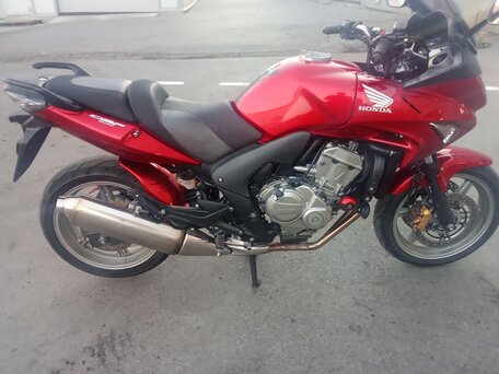 2008 Honda CBF 600, красный, 550000 рублей, вид 1