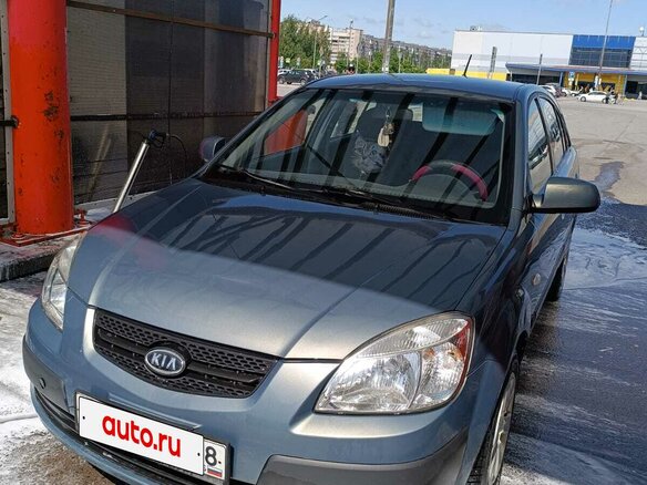 2007 Kia Rio II, серый, 500000 рублей - вид 2