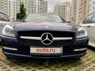 2012 Mercedes-Benz SLK-Класс 250 III (R172), синий, 3000000 рублей, вид 3