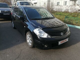 2013 Nissan Tiida I Рестайлинг, чёрный, 1200000 рублей, вид 2