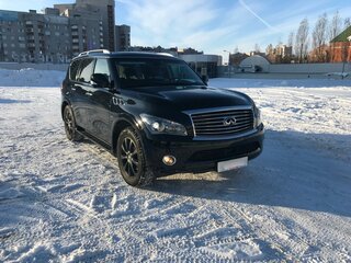 2014 Infiniti QX80 I, чёрный, 2600000 рублей, вид 1