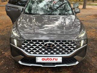 2022 Hyundai Santa Fe IV Рестайлинг, серый, 4500000 рублей, вид 3
