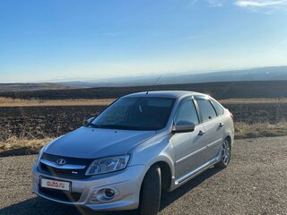2015 Lada (ВАЗ) Granta I, серебристый, 600000 рублей, вид 1