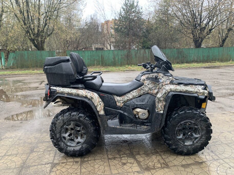 2013 BRP Can-Am Outlander MAX 650, чёрный, 1300000 рублей, вид 3