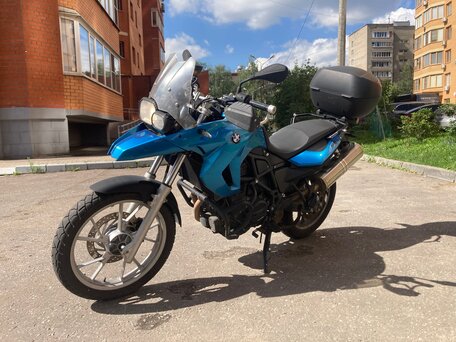 2009 BMW F 650 GS, синий, 485000 рублей, вид 2