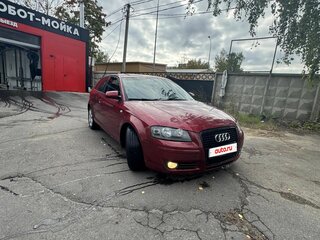 2007 Audi A3 II (8P) Рестайлинг 1, красный, 507000 рублей, вид 2