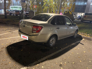 2013 Lada (ВАЗ) Granta I, бежевый, 410000 рублей, вид 4