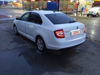 2018 Skoda Rapid I Рестайлинг, белый, 1350000 рублей, вид 3