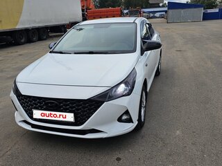 2018 Hyundai Solaris II, белый, 1150000 рублей, вид 3