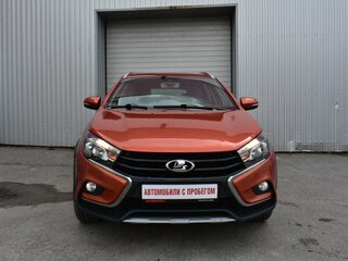 2019 Lada (ВАЗ) Vesta SW Cross I, оранжевый, 949000 рублей, вид 5
