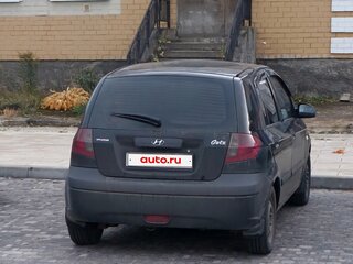 2008 Hyundai Getz I Рестайлинг, чёрный, 470000 рублей, вид 2