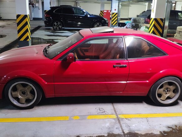 1988 Volkswagen Corrado, красный - вид 5