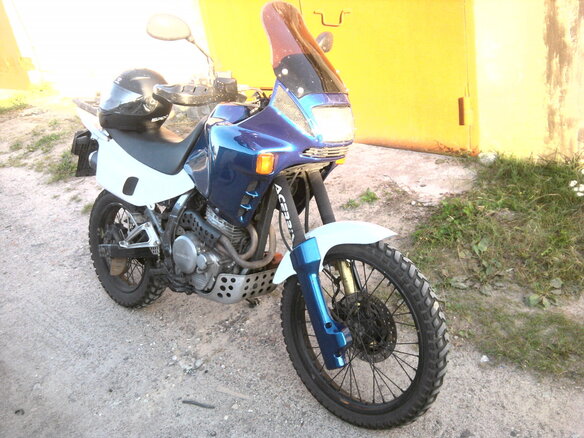 1993 Honda NX, синий, 300000 рублей - вид 20