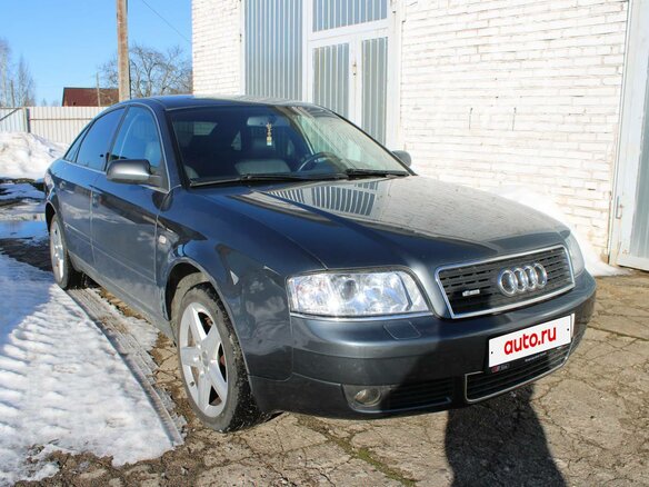 2002 Audi A6 II (C5) Рестайлинг, серый, 400000 рублей - вид 14