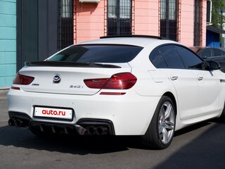 2017 BMW 6 серии Gran Coupe 640i xDrive III (F06/F13/F12) Рестайлинг, белый, 3300000 рублей, вид 4