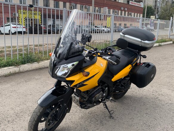 2008 Suzuki V-Strom DL 650, жёлтый, 650000 рублей - вид 2