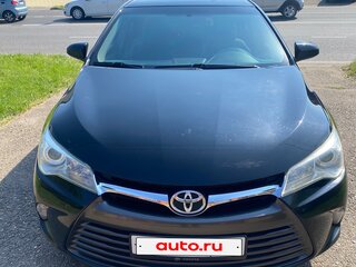 2016 Toyota Camry VII (XV50) Рестайлинг, чёрный, 1950000 рублей, вид 1
