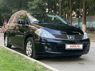 2008 Nissan Tiida I, чёрный, 850000 рублей, вид 3