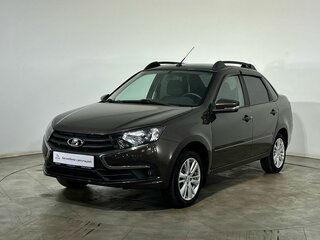2022 Lada (ВАЗ) Granta I Рестайлинг, коричневый, 680000 рублей, вид 1
