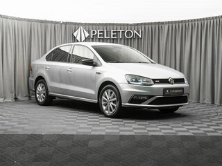 2018 Volkswagen Polo V Рестайлинг, серебристый, 1470000 рублей, вид 2