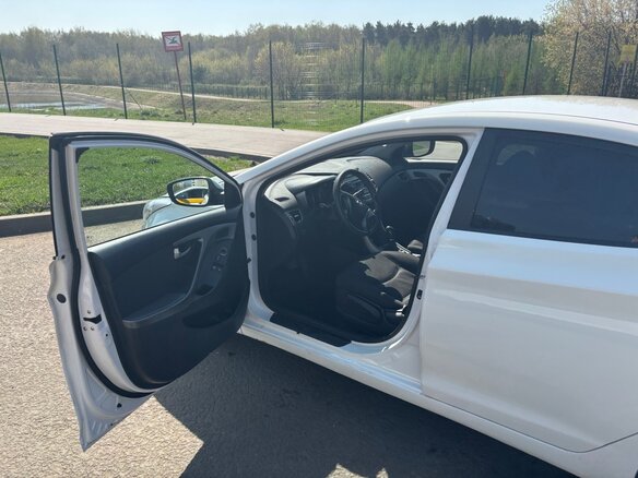 2014 Hyundai Elantra V (MD) Рестайлинг, белый, 935000 рублей - вид 8