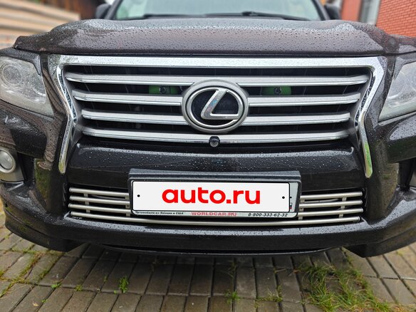 2012 Lexus LX 570 III Рестайлинг, чёрный, 4300000 рублей - вид 15
