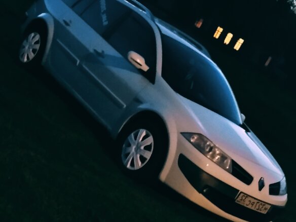 2008 Renault Megane II Рестайлинг, белый - вид 9