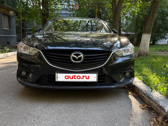2013 Mazda 6 III (GJ), чёрный, 1550000 рублей - вид 3