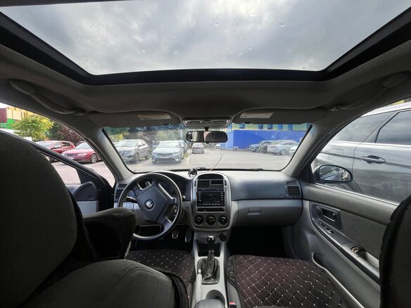 2004 Kia Spectra I Рестайлинг 2, чёрный, 200000 рублей - вид 7