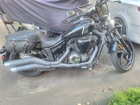 2013 Yamaha XVS1300, чёрный, 900000 рублей, вид 1