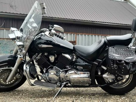2005 Yamaha XVS1100, чёрный, 600000 рублей, вид 4