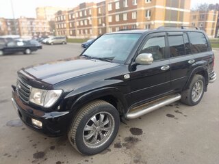 2003 Toyota Land Cruiser 100 Series Рестайлинг 1, чёрный, 1550000 рублей, вид 2