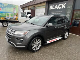 2018 Ford Explorer V Рестайлинг, серый, 3460000 рублей, вид 2