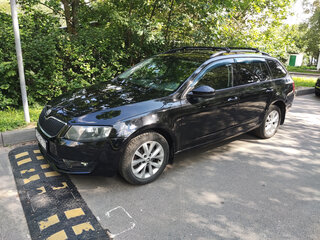 2015 Skoda Octavia III (A7), чёрный, 1450000 рублей, вид 1