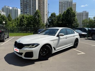 2021 BMW 5 серии 520d xDrive VII (G30/G31/G38) Рестайлинг, белый, 4700000 рублей, вид 1