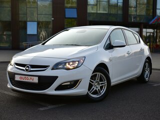 2013 Opel Astra J Рестайлинг, белый, 891501 рублей, вид 1