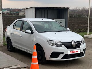 2020 Renault Logan II Рестайлинг, белый, 620000 рублей, вид 3