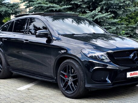 2017 Mercedes-Benz GLE Coupe AMG 43 AMG I (C292), чёрный, 3999000 рублей, вид 4