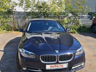 2014 BMW 5 серии 520i VI (F10/F11/F07) Рестайлинг, синий, 1650000 рублей, вид 1