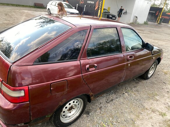 2008 Lada (ВАЗ) 2112, красный - вид 3